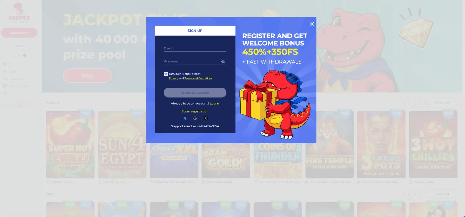 Casper Spins Withdrawal guide for UK visitors